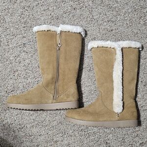 Cozy Tan Faux Fur Lined Boots
